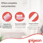 Pigeon Official - Training Toothbrush Lesson 3 Pink, 12-18+ Months, Soft Elastomer Brush Head, Ergonomic handle, BPA Free, Co-developed with Pediatric Dentist, Japan No. 1 Brand