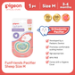 NEW Pigeon Fun Friends Pacifier Sheep Size M for 3-6 Months Babies - Orthodontic Pacifier, No Nipple Confusion, BPA Free, Flexible Nipples, Japan No. 1 Brand