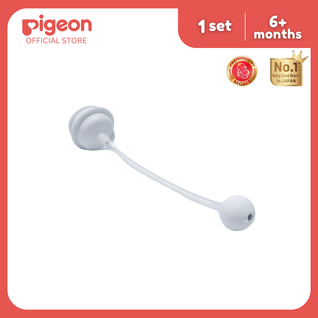 Pigeon Gravity Ball Straw With Brush for Wide Neck Bottles