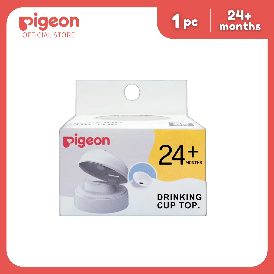 Pigeon Official Age-Up Cup Lid for Baby Bottle | 24 Months+ Toddler Training Cup Lid | BPA-Free