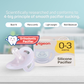 NEW Pigeon Official -  SOFT Buddy All Silicone Pacifier Size S Blue 0-3 Months - Orthodontic Pacifier, No Nipple Confusion, BPA Free, Flexible Nipples, Japan No. 1 Brand