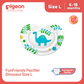 Pigeon Official - FunFriends Silicone Pacifier Small 6-18 Months Orthodontic No Nipple Confusion