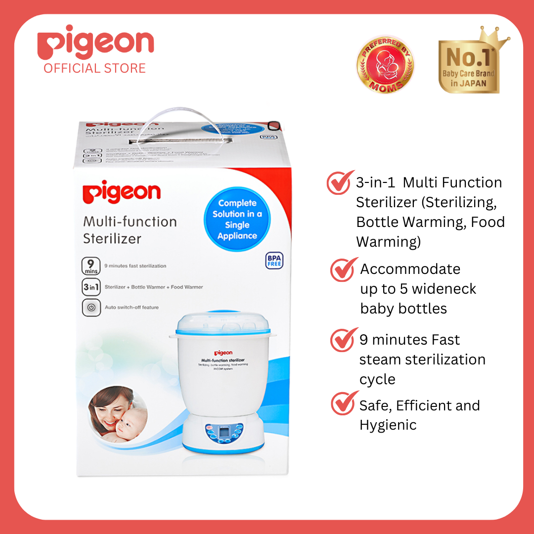 Pigeon Multi Sterilizer (3-in-1) Promo Pack