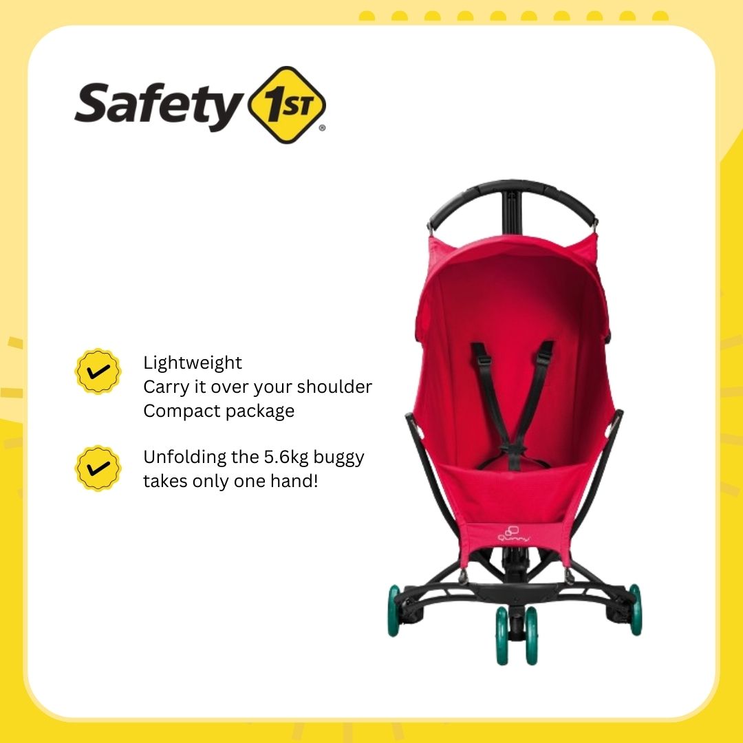 Quinny Yezz Stroller-Bold Berry