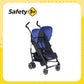 Safety 1st Compa'City Stroller for Travel with Sun Shade (Blue and Black)