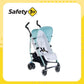 Safety 1st Compa'City Stroller for Travel with Sun Shade (Green and White)