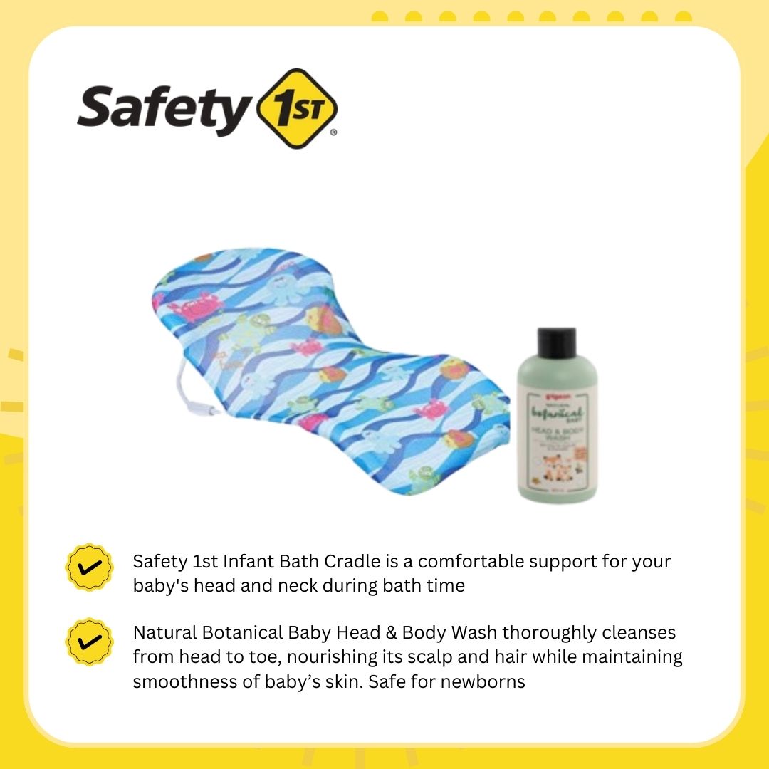 Safety 1st BTC + NB Baby Head & Body Wash 200ml