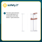 Safety1st  Easy Close Baby Safety Gate (Extra Tall), Pet and Stairs Gate, Door Fence for Baby/Infant