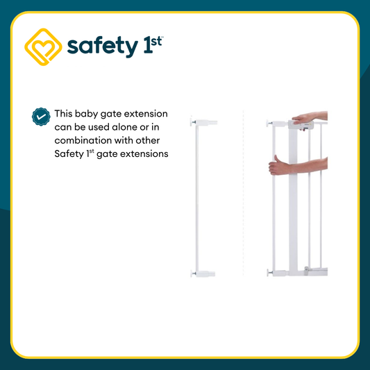 Safety1st  Easy Close Baby Safety Gate (Extra Tall), Pet and Stairs Gate, Door Fence for Baby/Infant