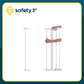 Safety1st  Easy Close Baby Safety Gate (Extra Tall), Pet and Stairs Gate, Door Fence for Baby/Infant