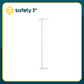 Safety1st  Easy Close Baby Safety Gate (Extra Tall), Pet and Stairs Gate, Door Fence for Baby/Infant