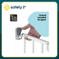 Safety 1st Wall Fix Security Gate with Extending Metal
