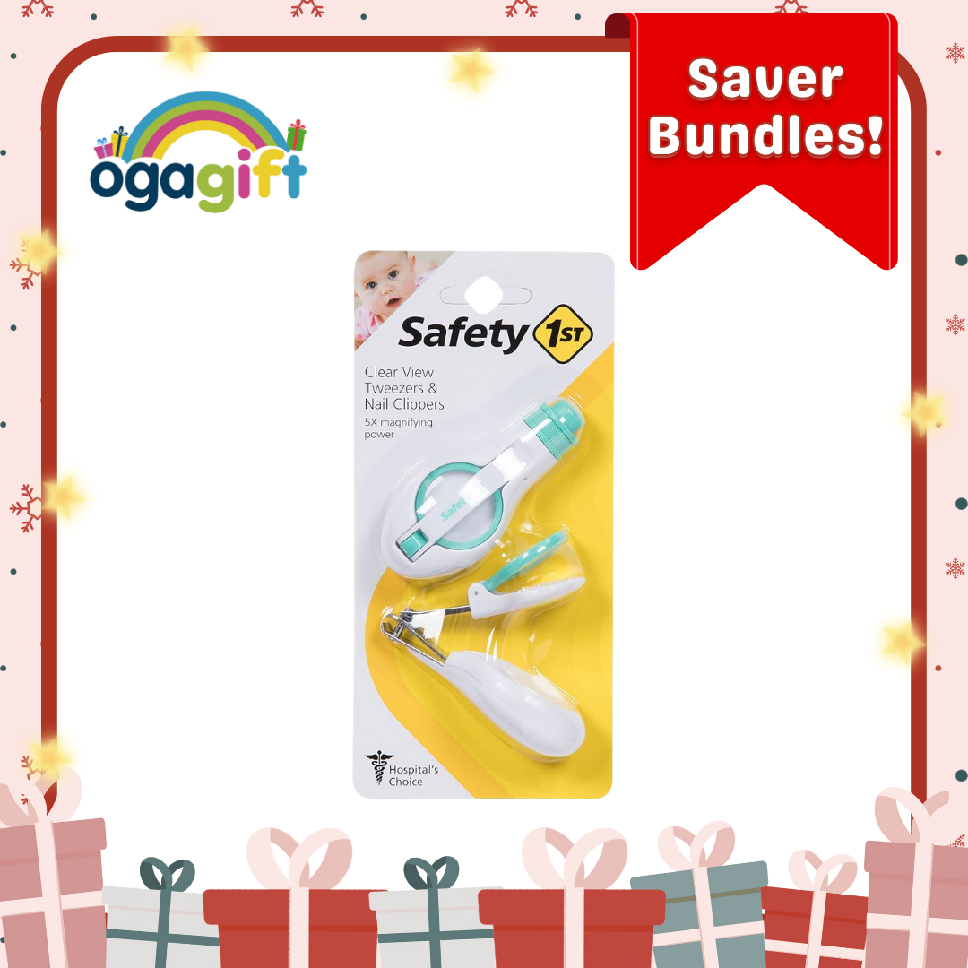 Gift Set - Baby Cleaning Set: Pigeon Hand and Mouth x SFI Nail Clipper