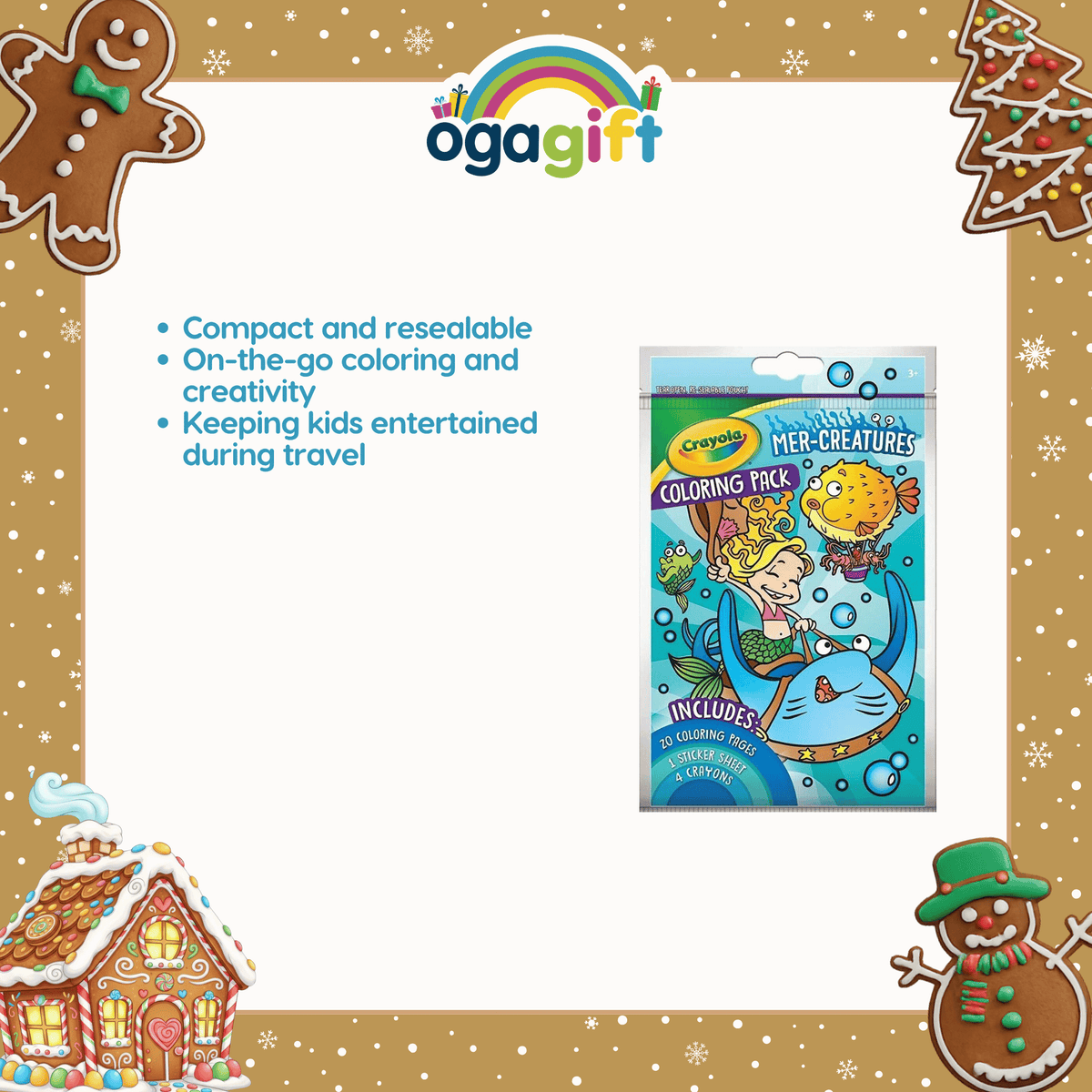 Gift Set - SFI Grooming Kit x Crayola Value Coloring