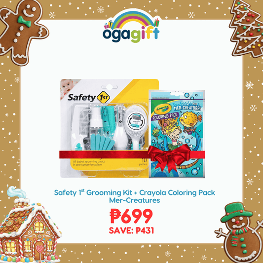 Gift Set - SFI Grooming Kit x Crayola Value Coloring