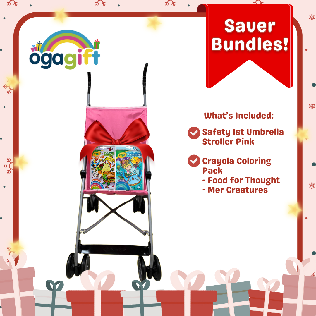 Gift Set - SFI Umbrella Stroller x Crayola Value Coloring