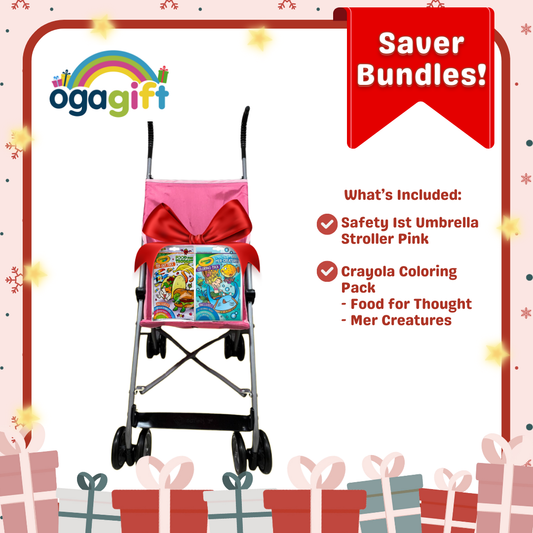 Gift Set - SFI Umbrella Stroller x Crayola Value Coloring