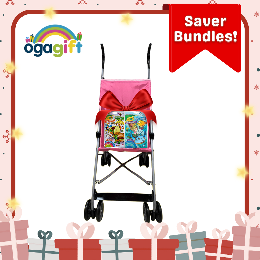 Gift Set - SFI Umbrella Stroller x Crayola Value Coloring