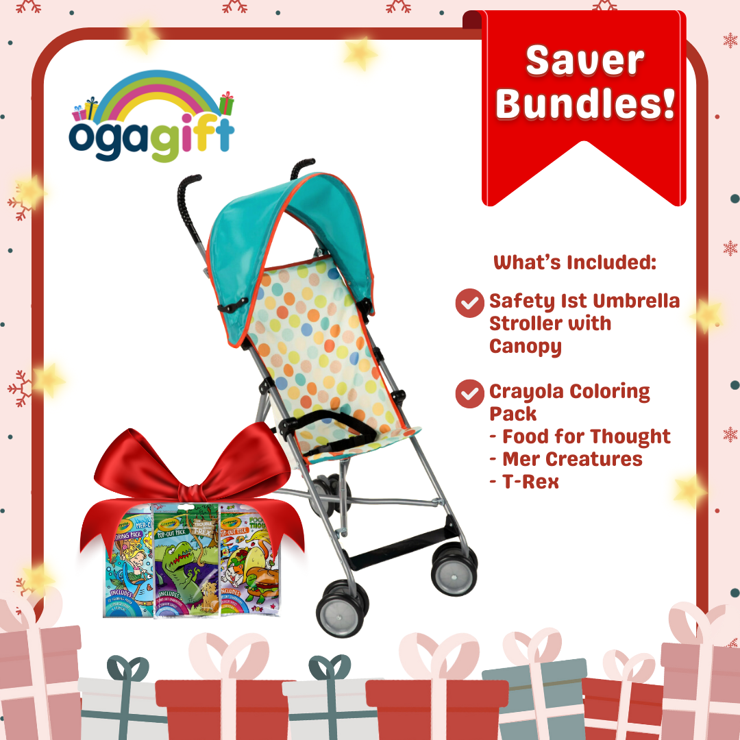 Gift Set - SFI Umbrella Stroller x Crayola Asstd Pop Out Pack