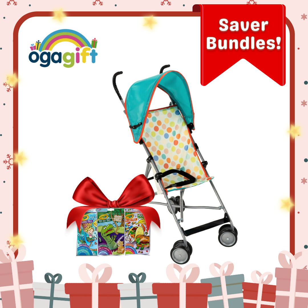 Gift Set - SFI Umbrella Stroller x Crayola Asstd Pop Out Pack