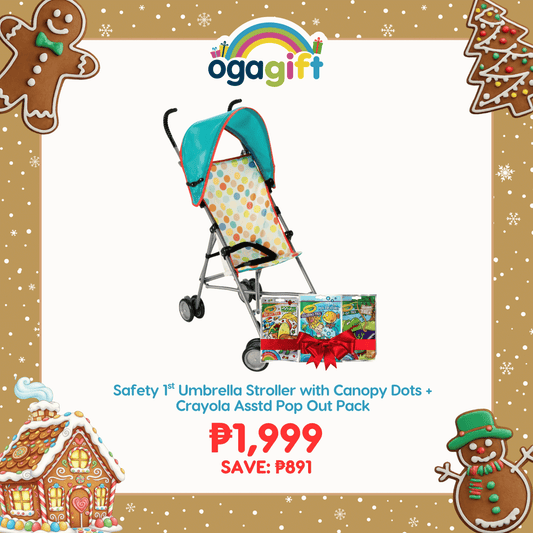 Gift Set - SFI Umbrella Stroller x Crayola Asstd Pop Out Pack