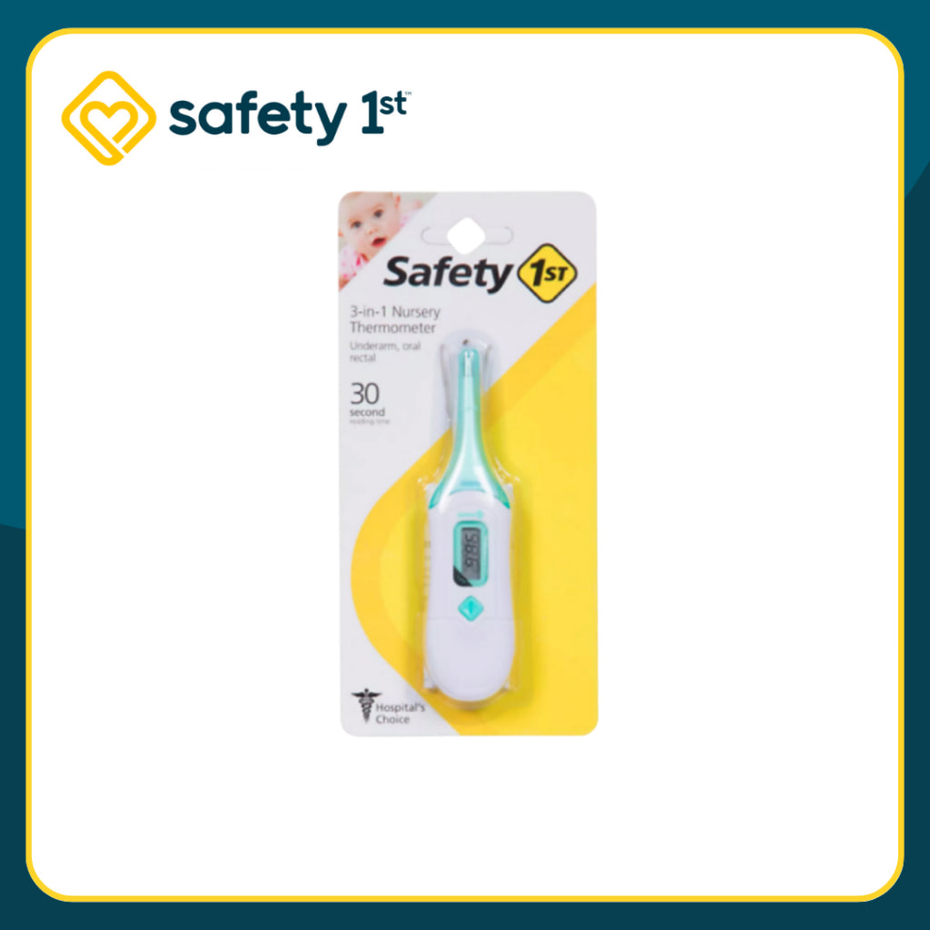 Safety 1st 3 n1 Thermometer + Baby Wipes 80s