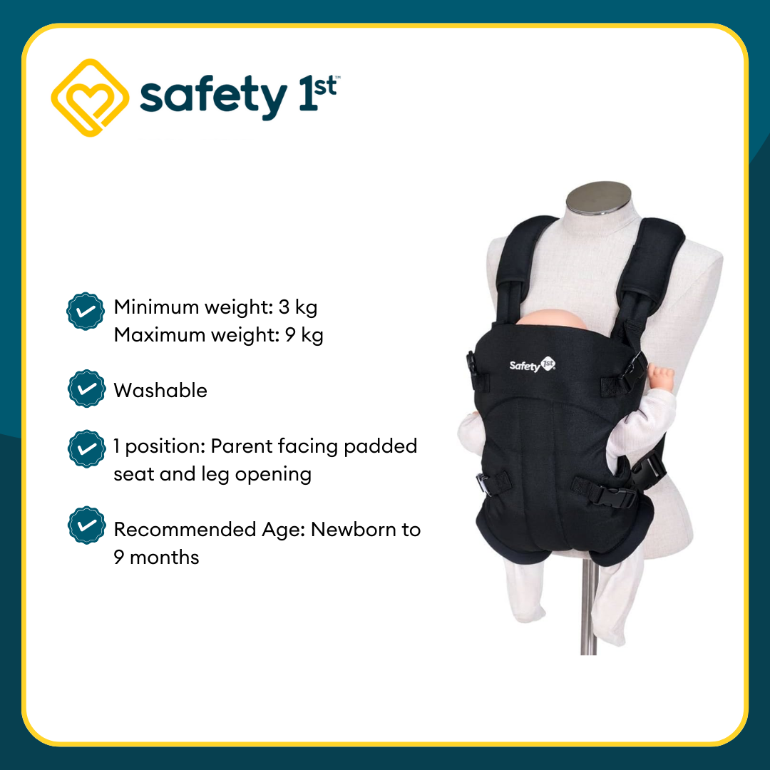 Safety 1st Mimoso Baby Carrier up to 9kilos, 1 Position Applicable