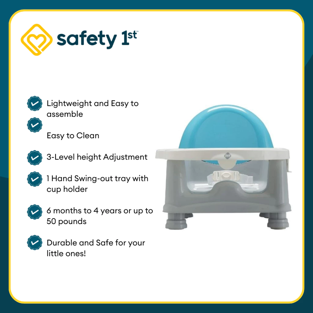Safety 1st  Easy Care Booster Seat Blue