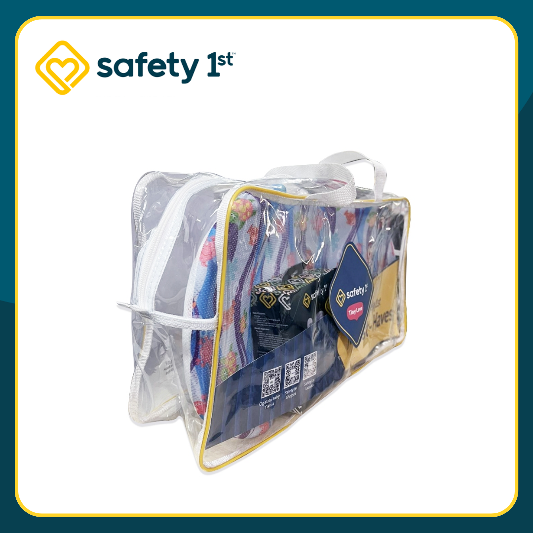 Safety 1st Bath Cradle + Baby Care Basic + 3n1 Thermometer