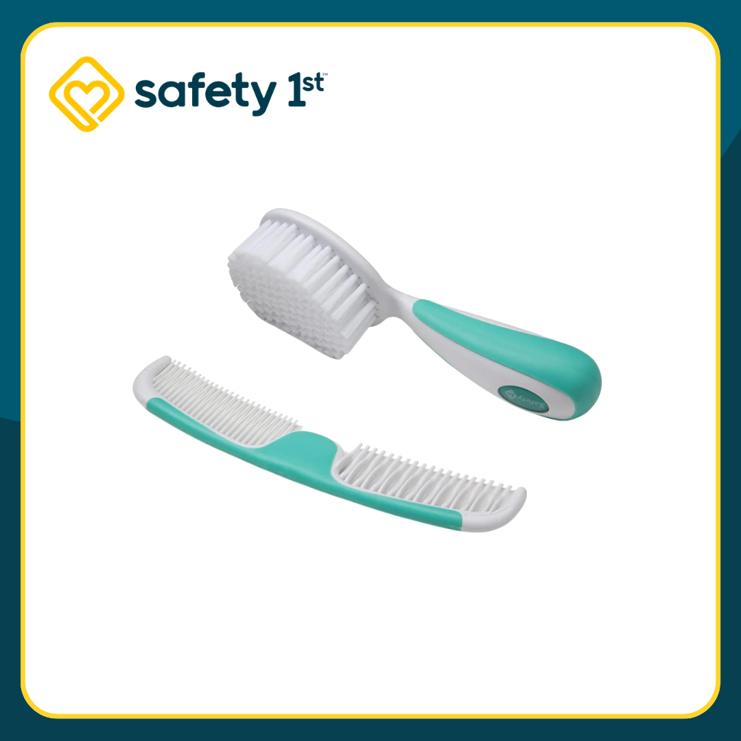 Safety 1st 1" Healthcare Kit Seville with Easy Grip Brush & Comb