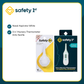Safety 1st Nasal Aspirator and 3-in-1 Nursery Thermometer. Nasal Aspirator: Soft, flexible tip and Thermometer: 30-second read time, for underarm, oral, and rectal use
