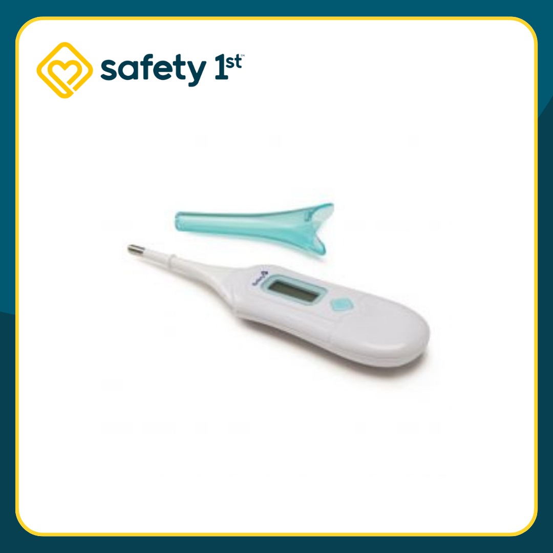 Safety 1st Nasal Aspirator and 3-in-1 Nursery Thermometer. Nasal Aspirator: Soft, flexible tip and Thermometer: 30-second read time, for underarm, oral, and rectal use
