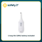 Safety 1st Nasal Aspirator and 3-in-1 Nursery Thermometer. Nasal Aspirator: Soft, flexible tip and Thermometer: 30-second read time, for underarm, oral, and rectal use