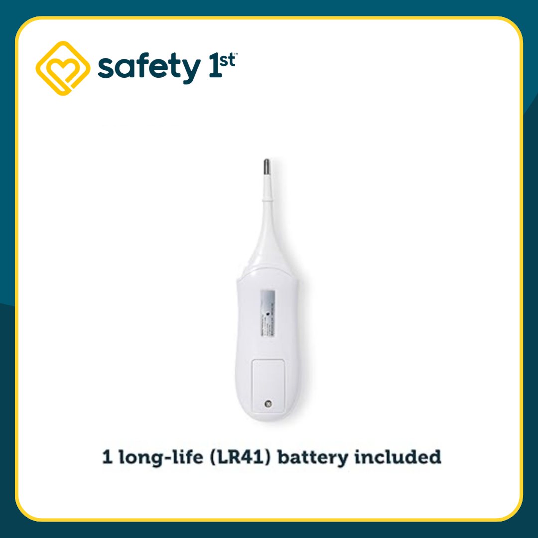 Safety 1st Nasal Aspirator and 3-in-1 Nursery Thermometer. Nasal Aspirator: Soft, flexible tip and Thermometer: 30-second read time, for underarm, oral, and rectal use