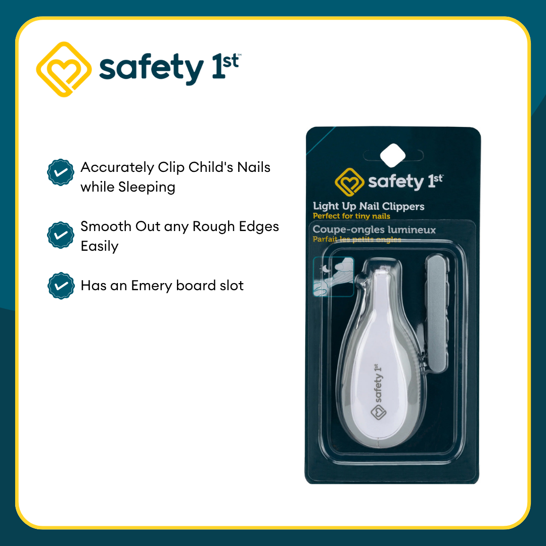 Safety 1st Light Up Nail Clippers for Tiny Nails