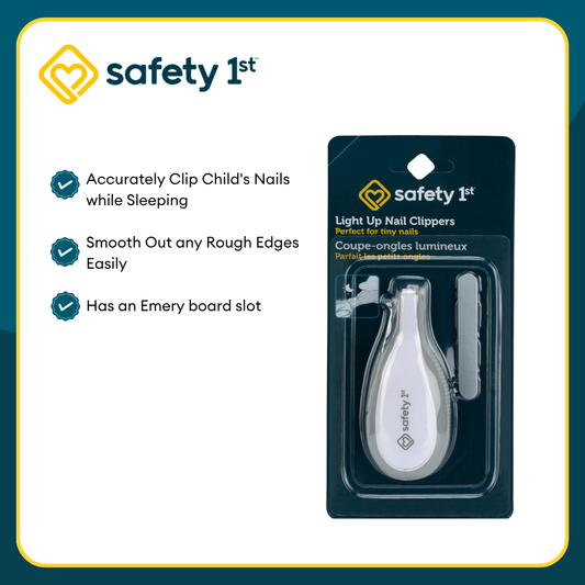Safety 1st Light Up Nail Clippers for Tiny Nails