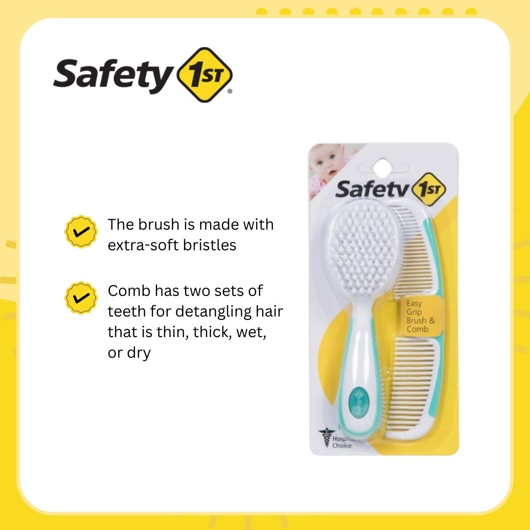 Safety 1st Easy Grip Brush & Comb