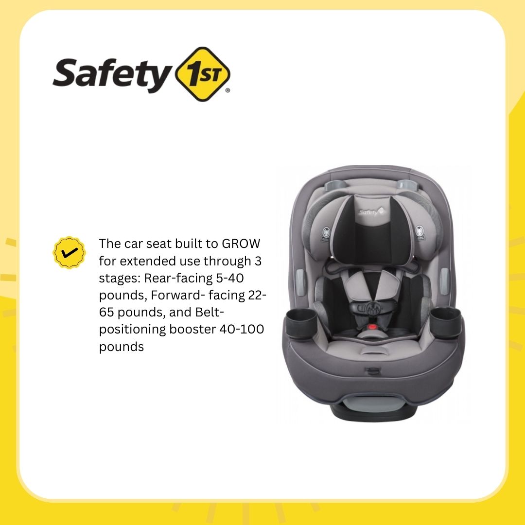 Safety 1st Grow and Go 3-in-1 Car Seat