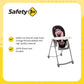 Safety 1st Nourish High Chair With High Quality Materila Vintage Romance (Pink)