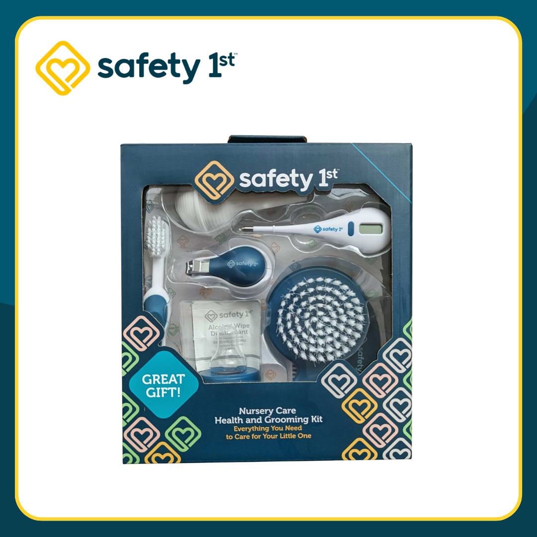Safety 1st Nursery Care Health & Grooming Kit 24 Pieces Convenient Portable Baby Care Essentials