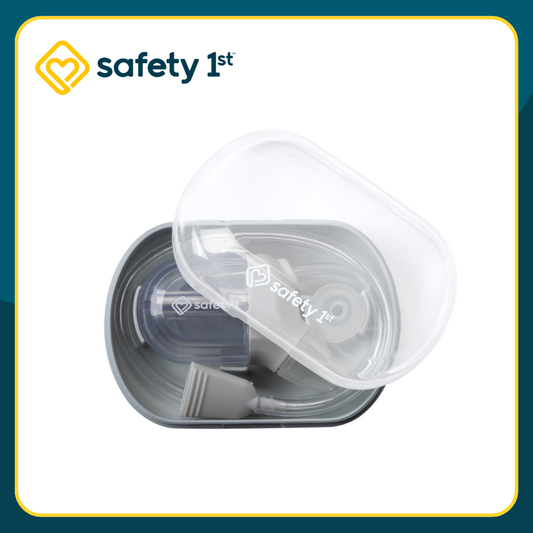 Safety 1st BoogEase Nasal Aspirator - Clear Stuffy Noises - No Filters Needed - Portable Case Included