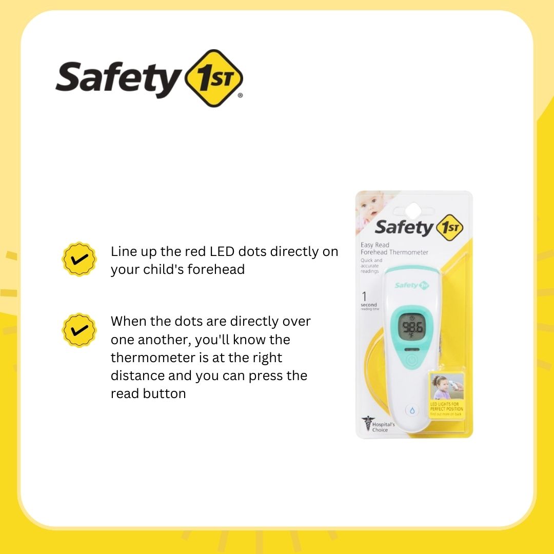 Safety 1st - Easy Read Forehead Thermometer