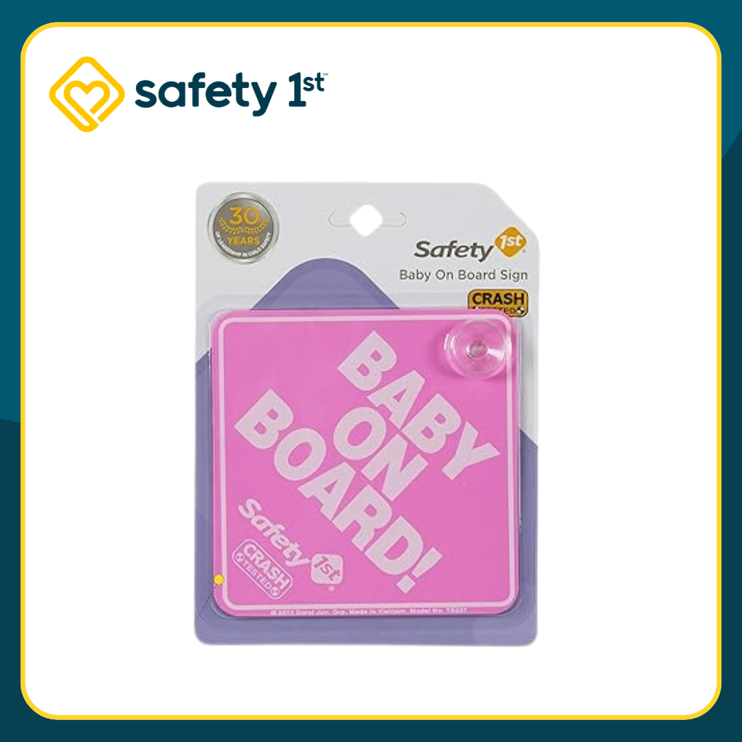 Safety 1st Baby on Board - Pink