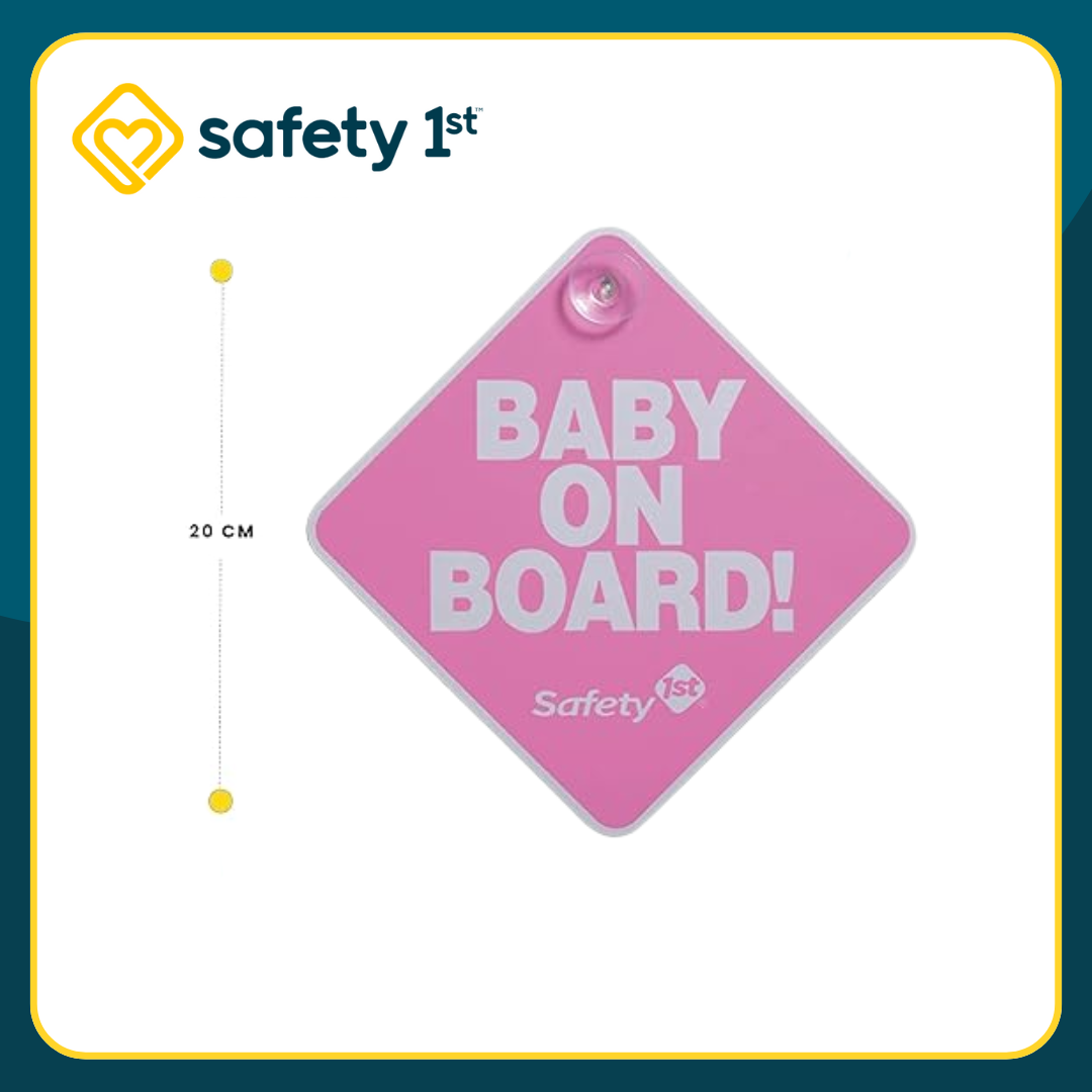 Safety 1st Baby on Board - Pink