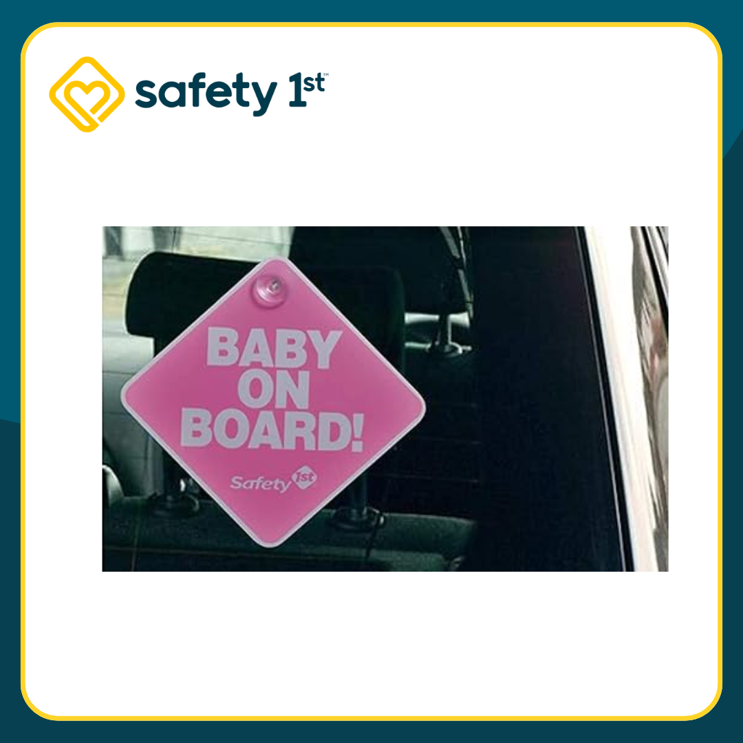 Safety 1st Baby on Board - Pink