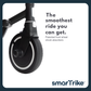 Smartrike Wonder+Storm 3-Wheel Stroller, Compact Folding, Patended one-handed steering, Carry-on