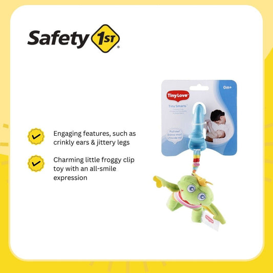 Tiny Smart Frankie Frog Baby Toy
