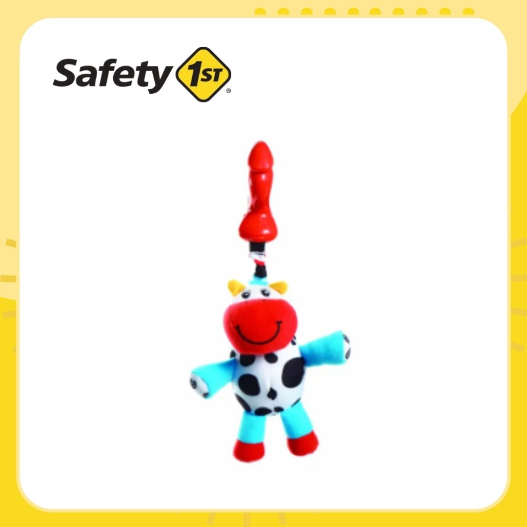 Safety 1st Tiny Smart Chloe Cow Baby Toy