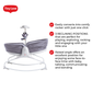 Tiny Love Rocker Napper Grey + Gymini - Black & White
