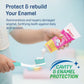 Pigeon Official Toothpaste Strawberry 0+ Months 1pc - 100% Food Grade Ingredients, SLS/Fluoride Free, Safe if swallowed, Gentle on new milk teeth, made with Xylitol agent, Co-developed with Pediatric Dentist, Japan No. 1 Brand